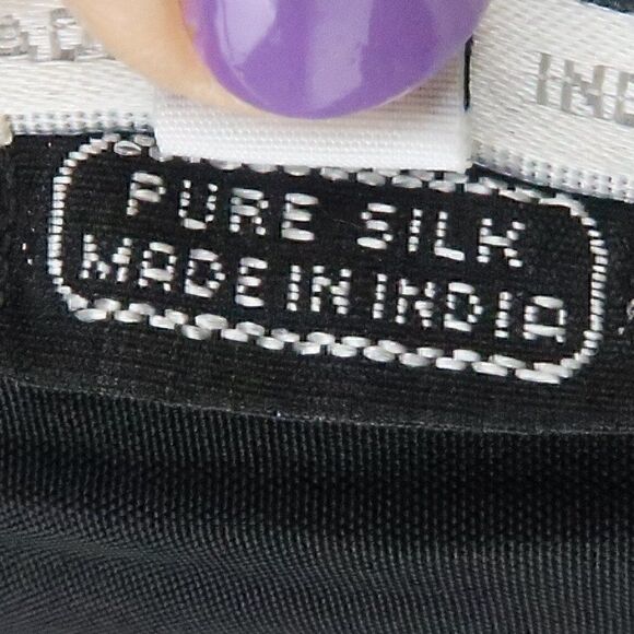 NAEEM KHAN RIAZEE VINTAGE SILK MULTI COLORED BEADED FRINGE SEQUIN PARTY DRESS - Picture 3 of 14